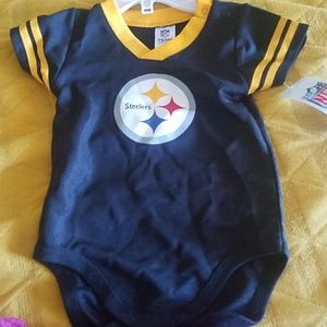 Pittsburgh Steeler Onesie Jersey